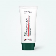 Водостойкий солнцезащитный крем с центеллой Eyenlip Cica Calming Sun Cream SPF50+ PA+++